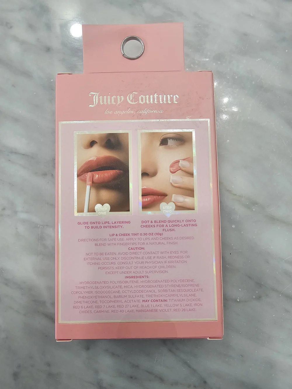 Juicy Couture Pink Lip & Cheek Tint Duo